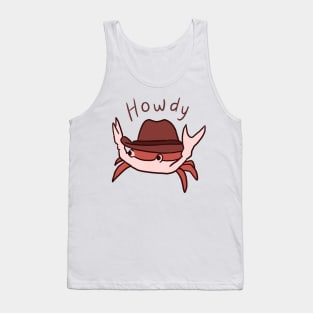 Cowboy crab Tank Top